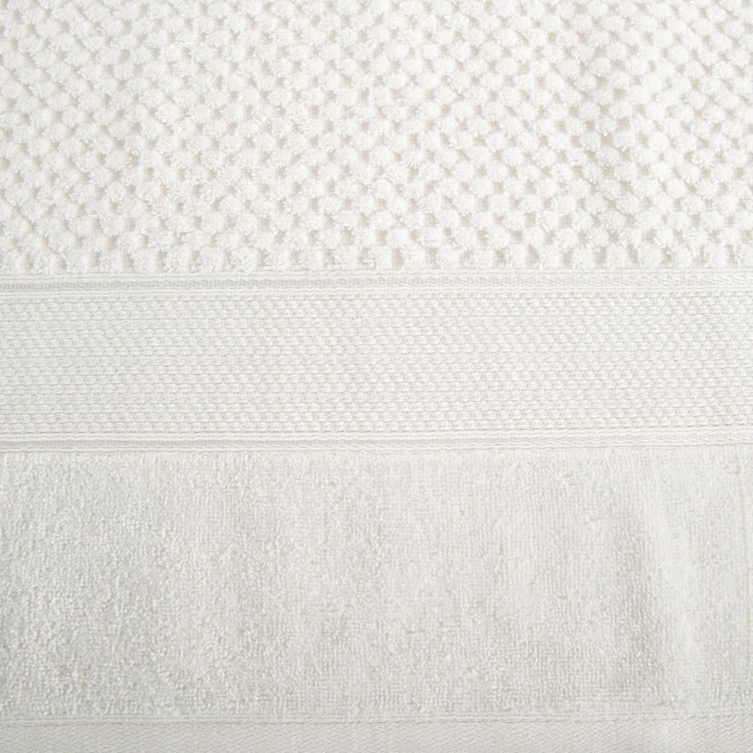 Ręcznik Jessi 50x90 kremowy frotte 500g/m2 welur