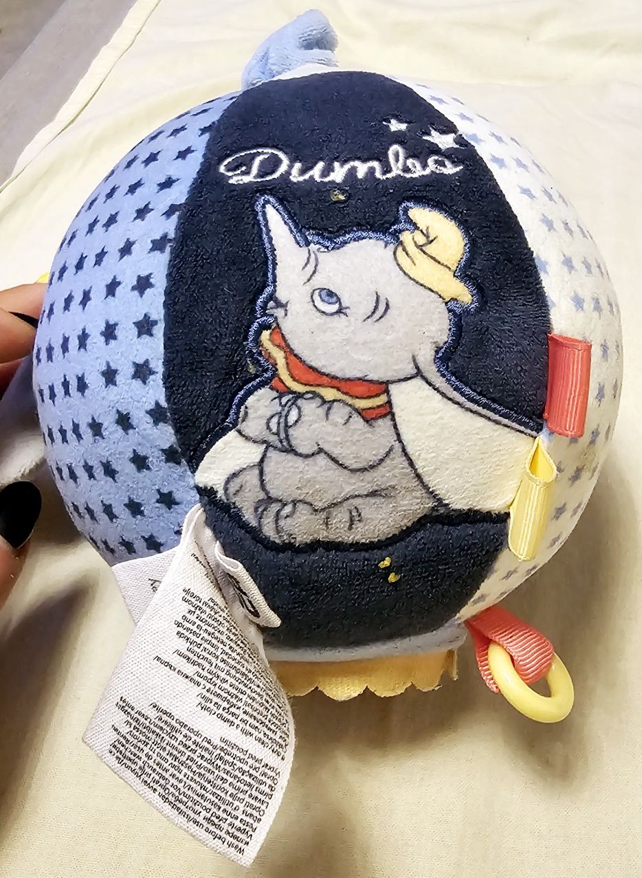Pluszowa wisząca piłka/grzechotka Dumbo Disney