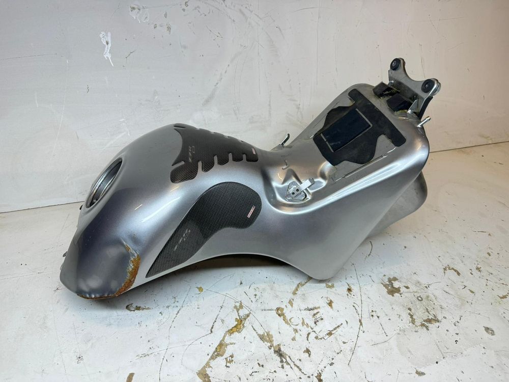 Kawasaki ZX14r ZZR1400 Zbiornik Paliwa Bak Srebrny