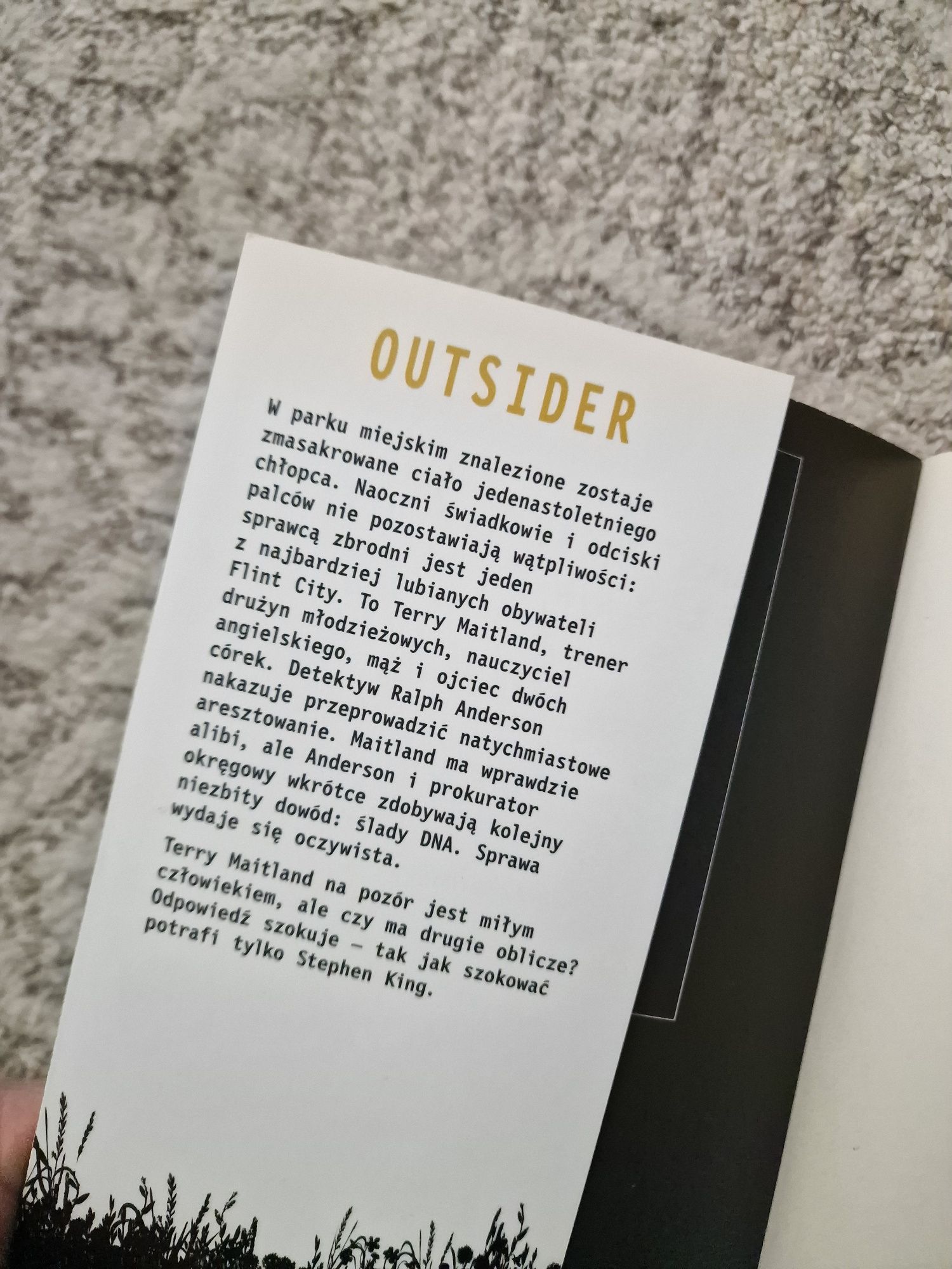 Stephen King "Outsider"