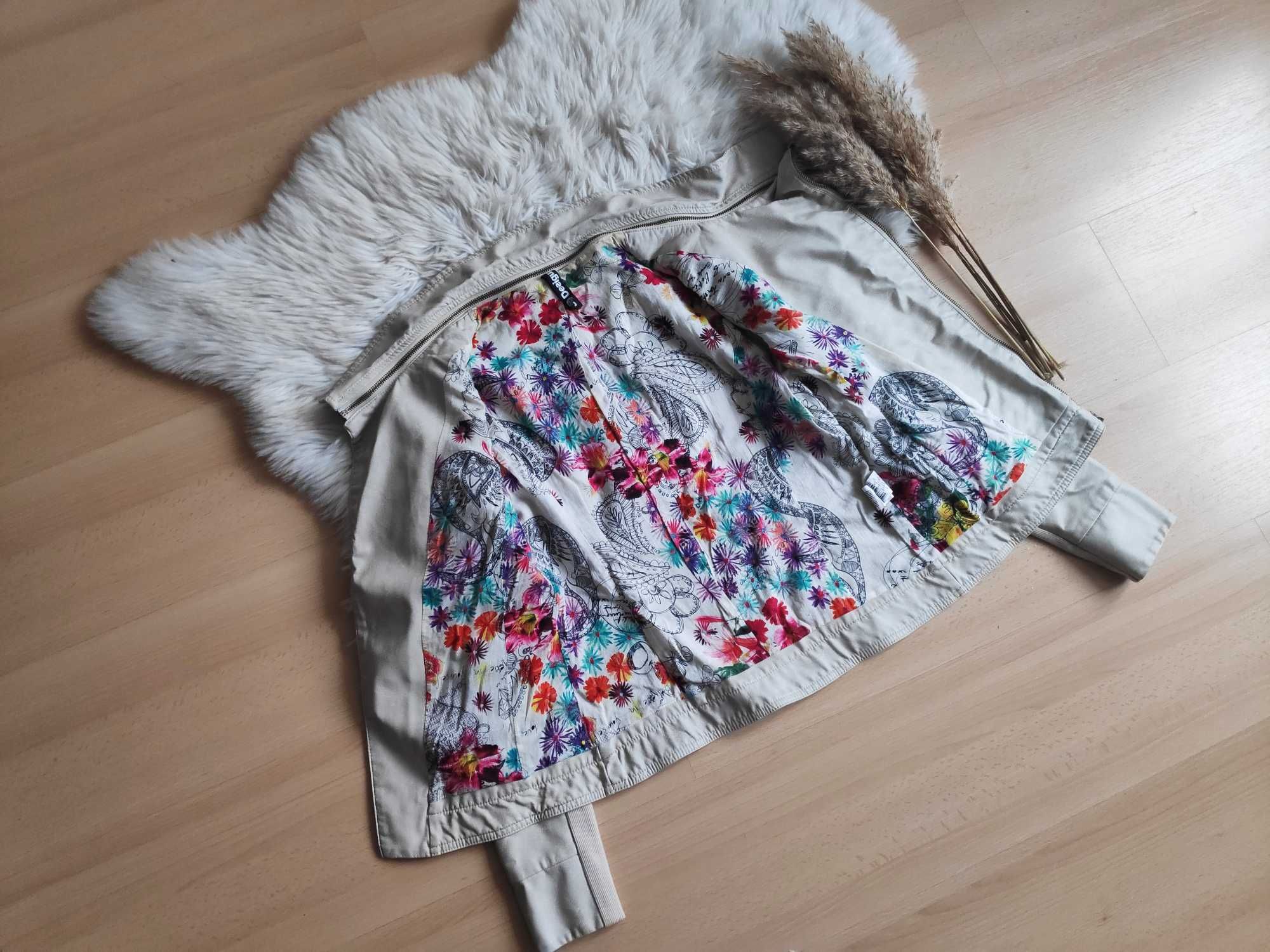 Desigual kurtka ramoneska kamizelka 36 S / 38 M