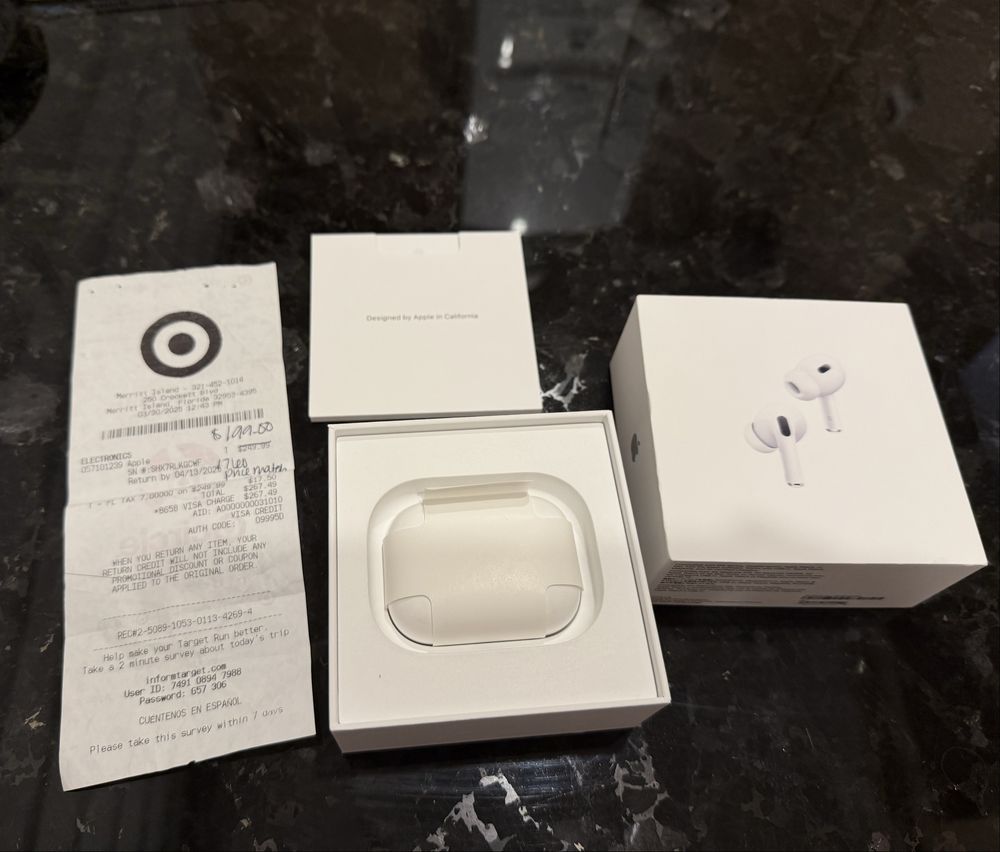 Apple Airpods Pro 2, USB-C оригинал чек гарантия