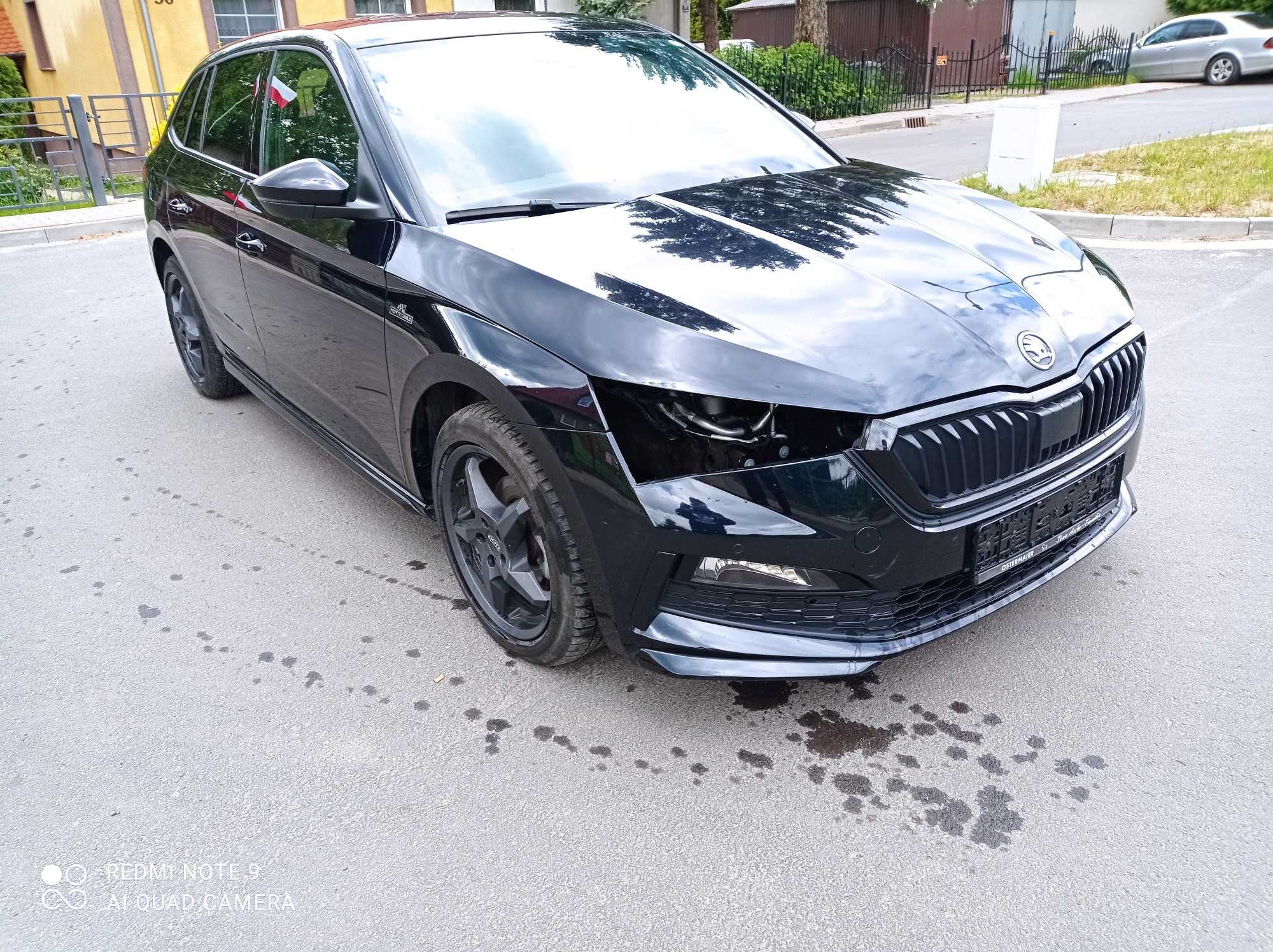 Skoda scala Monte Carlo 1.5 tfsi panorama hak radar bogata wersja