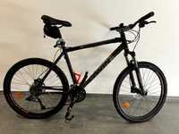 Bicicleta BTWIN 540 MTB Preto/Laranja