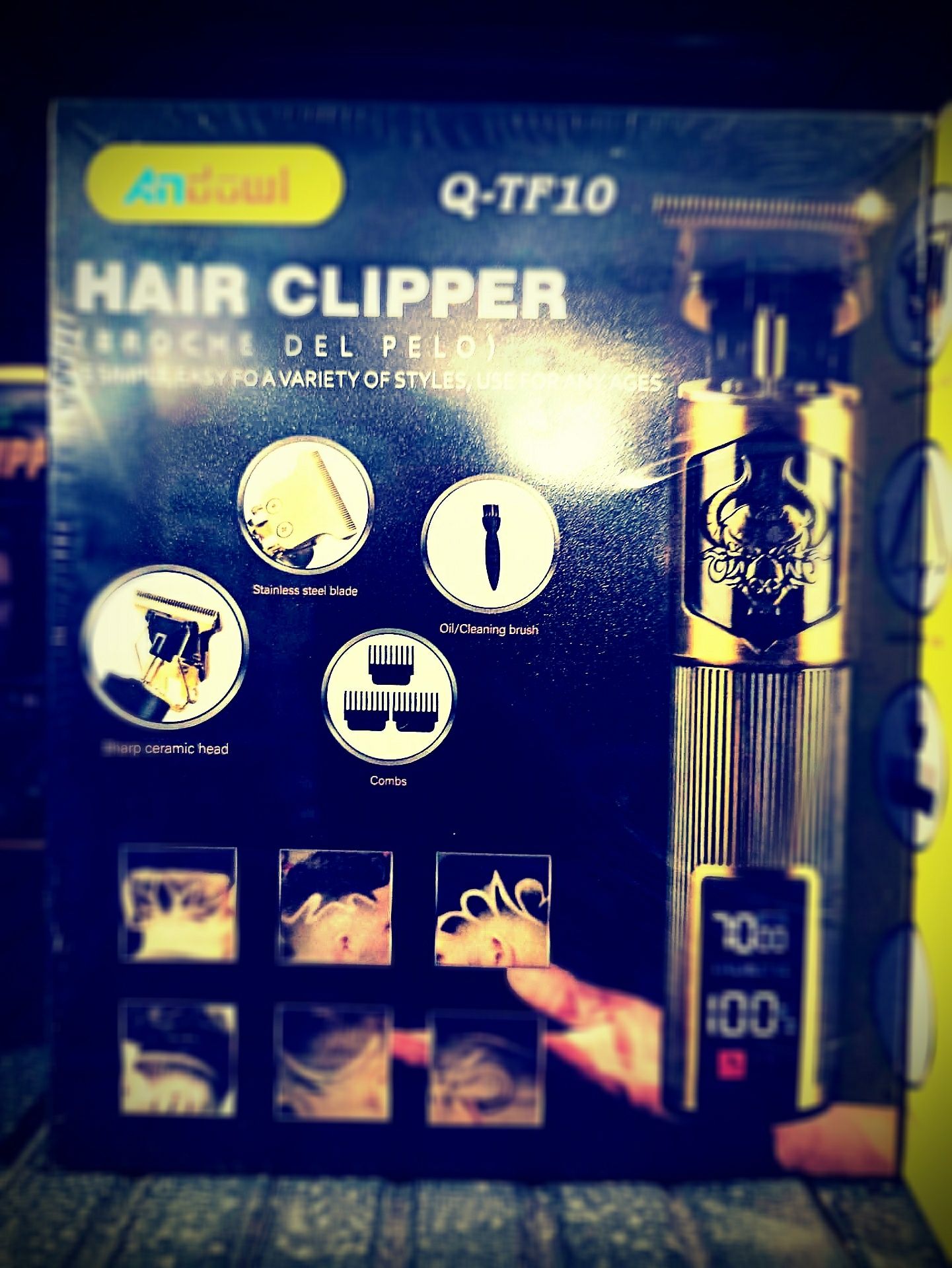 Máquina de cortar cabelo #3