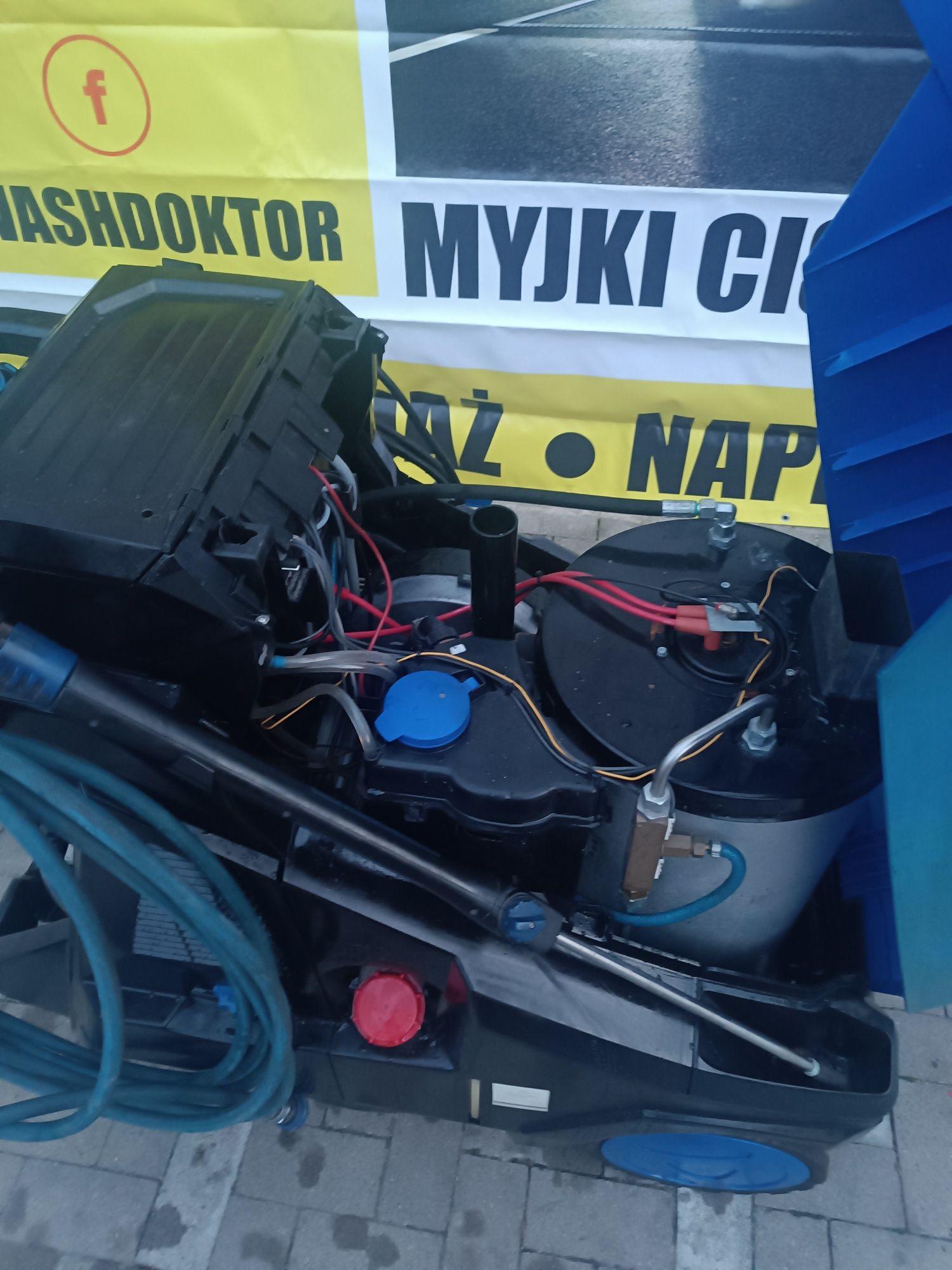 Myjka ciśnieniowa nilfisk alto NH 6 gorąca woda