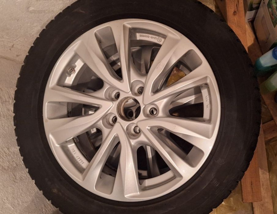 Koła alu 16cali zimowe oraz 4opony letnie 17cali 5x105 stan dobry