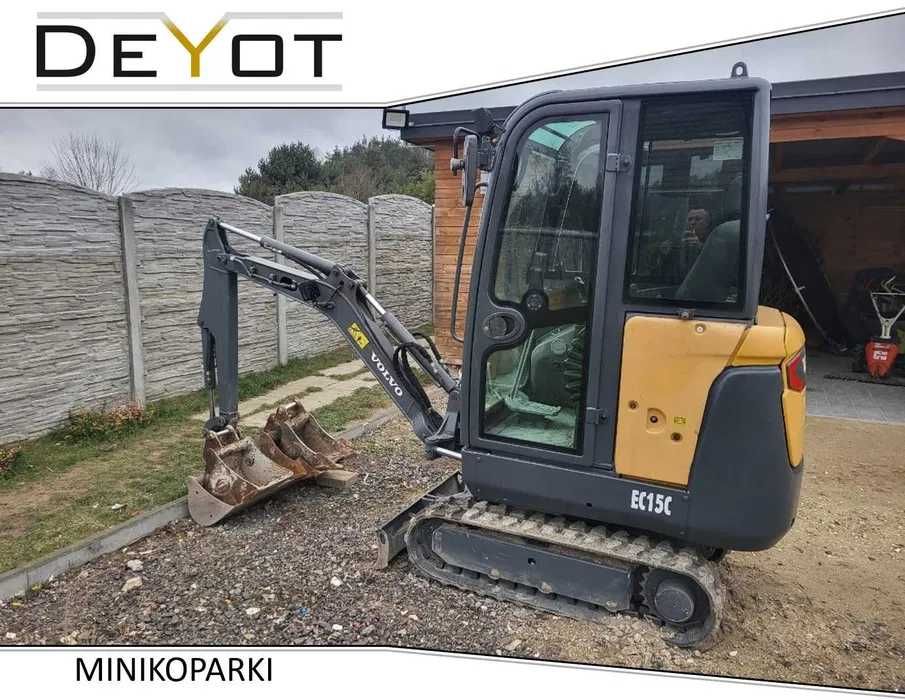 WYNAJEM Minikoparki | Bez lub z operatorem | USŁUGI | Minikoparka