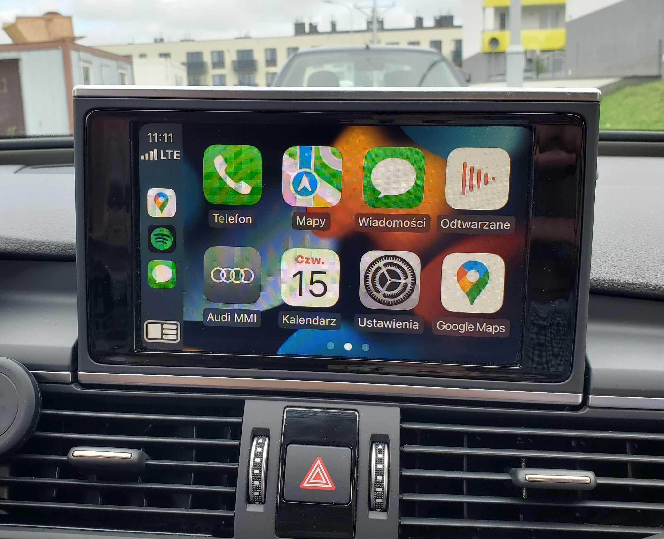 Audi Aktywacja CARPLAY ANDROID AUTO YouTube A4 A6 Q5 Q7 Nawigacja