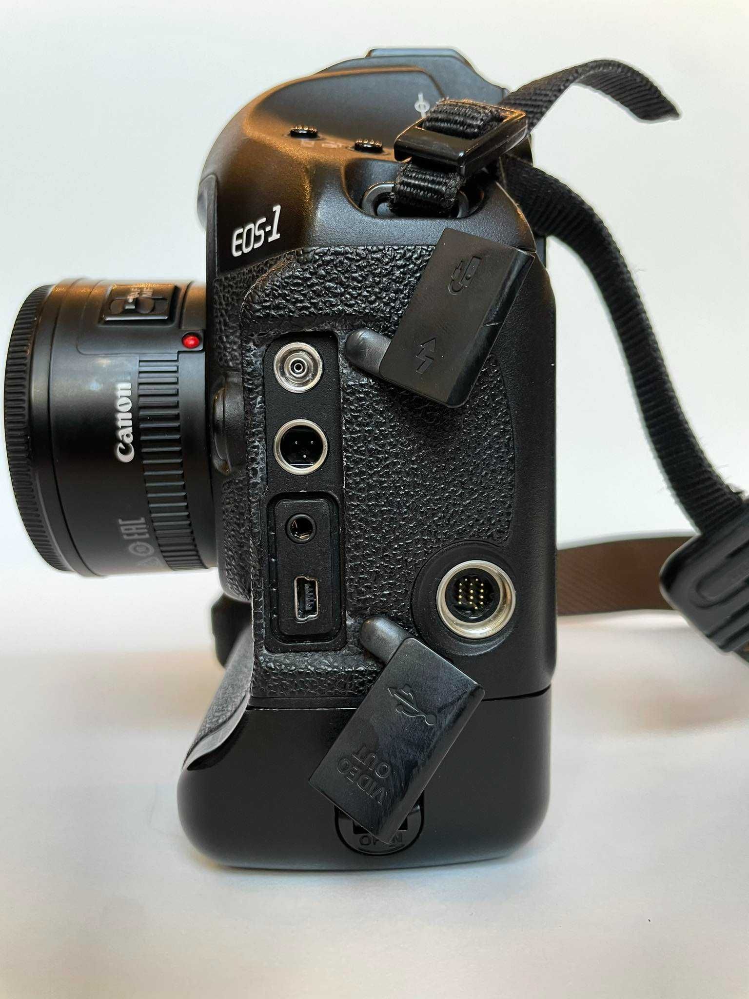 W-WA zestaw: Canon 1Ds Mark III + Obiektyw EF 1.8, 50mm z ładowarką