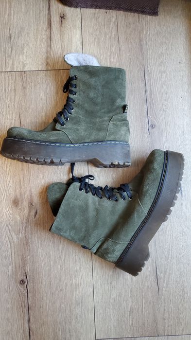 Черевики замшеві 40р(27см устілка)