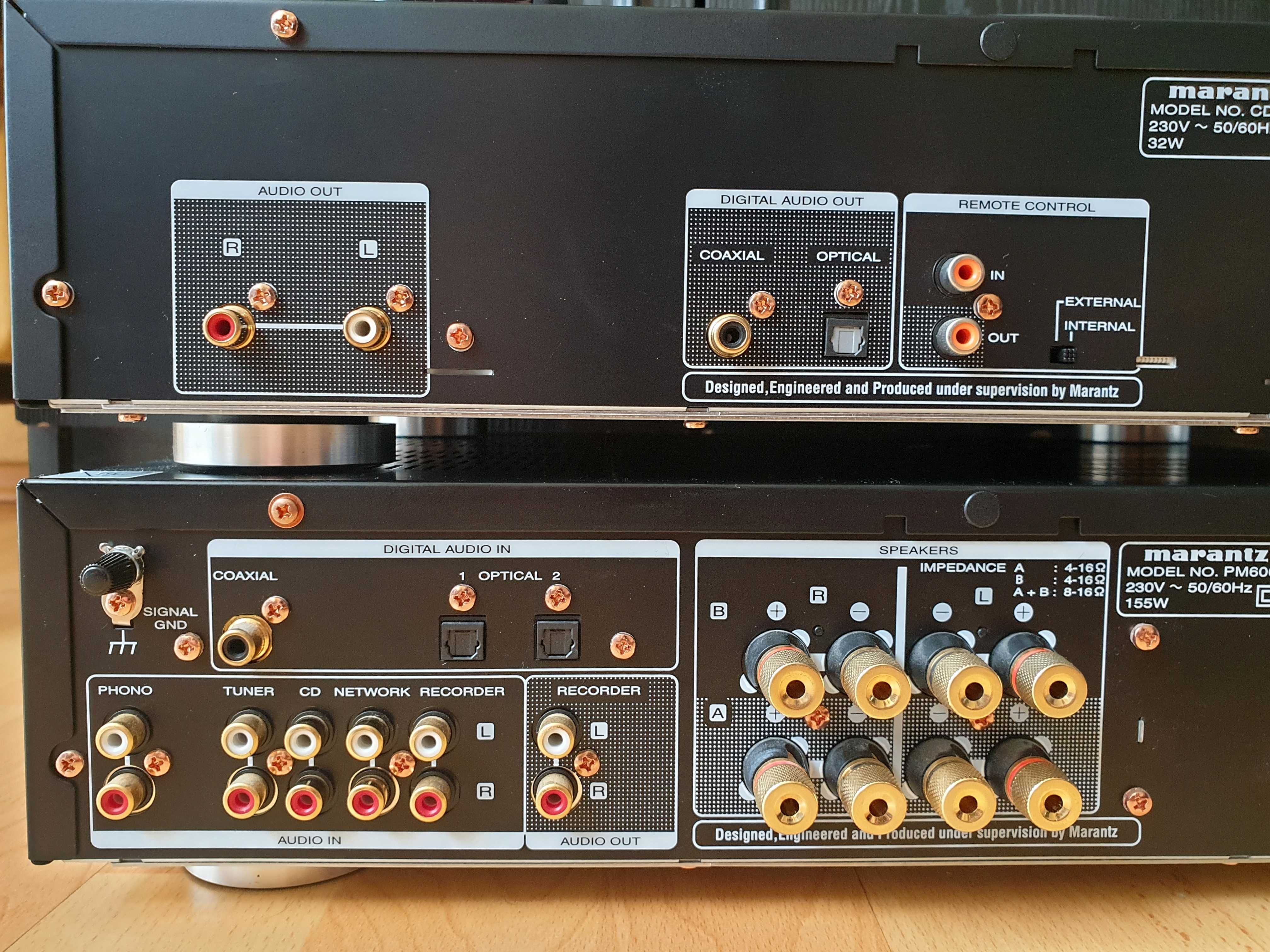 Zestaw Stereo Marantz Wzmacniacz PM-6006 i Odtwarzacz CD-6006