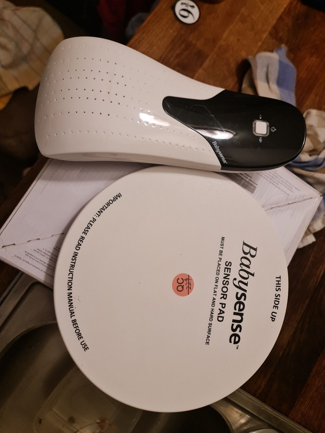 Babysense monitor oddechu, monitor życia! Sensor pad