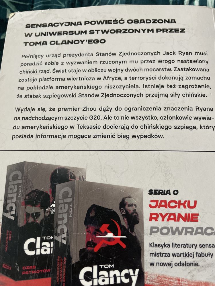 Marc Cameron, Tom Clancy – Władza i imperium