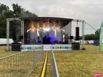 Wynajem - scena mobilna Alspaw, scena modułowa 8mx6m, 6mx4m z obsługą.