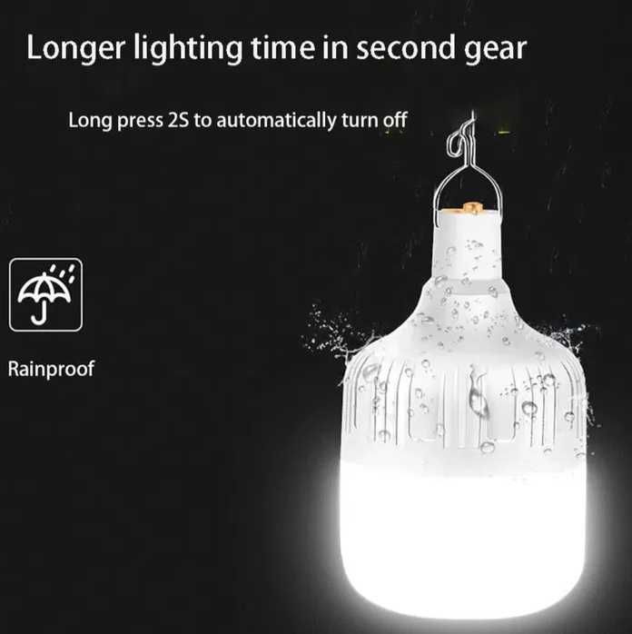 LED - лампа на аккумуляторе с крючком