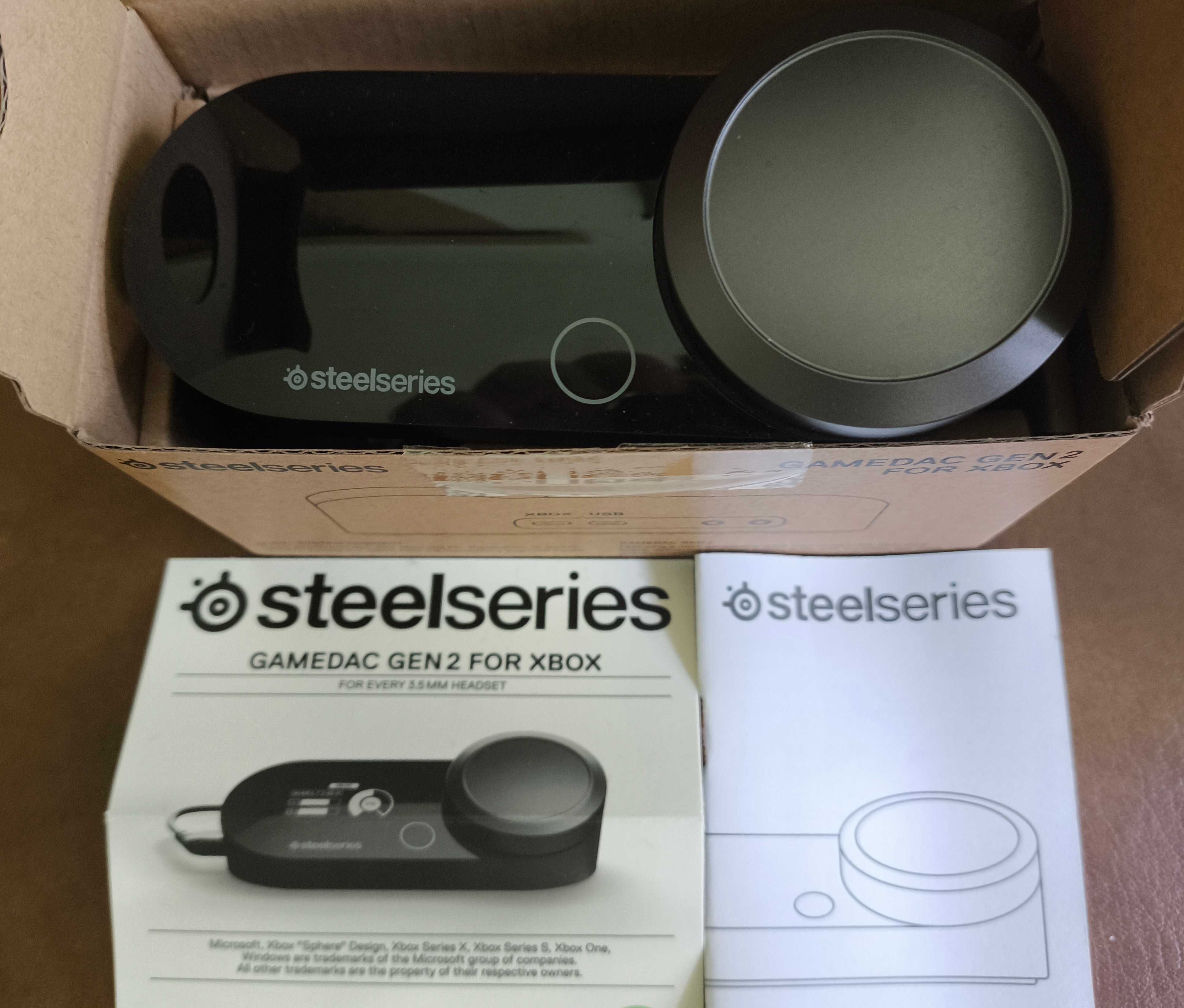 Wzmacniacz Słuchawkowy GameDAC Gen 2 SteelSeries do Pc i Xbox