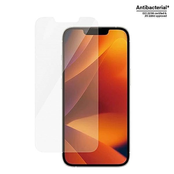 Szkło PanzerGlass Classic Fit antybakteryjne na iPhone 14 / 13 Pro / 1