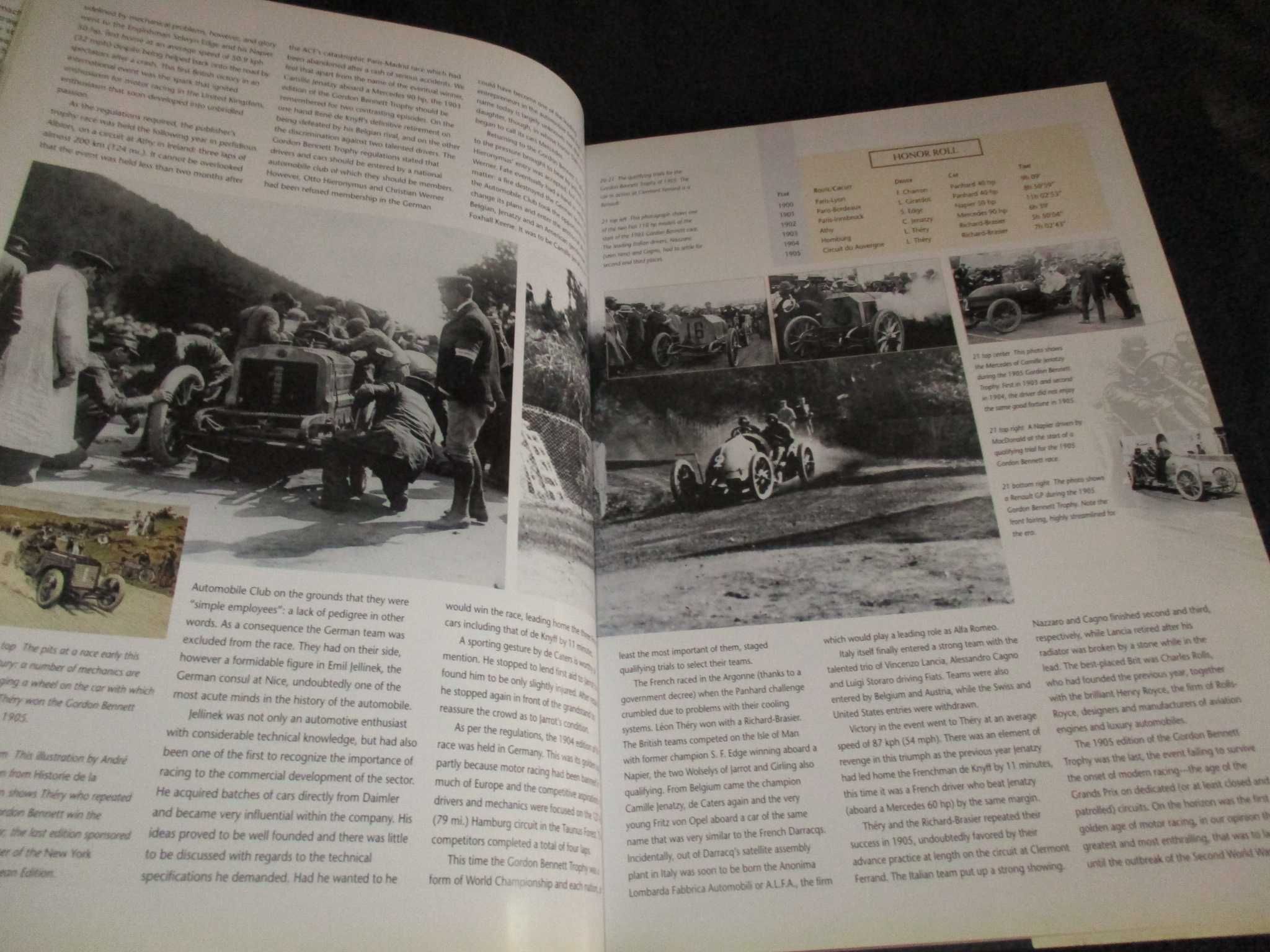 Livro Motor Racing A Century of Competition and Human Challenges