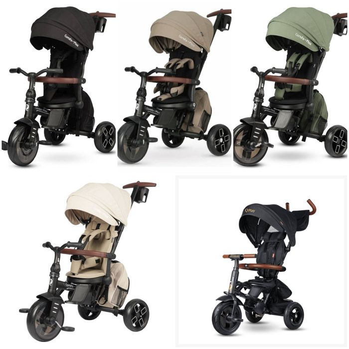 Трехколесный велосипед QPLAY COMFO MAX,разные цвета