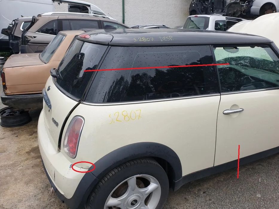 Painel trás direito MINI Mini (R50, R53)