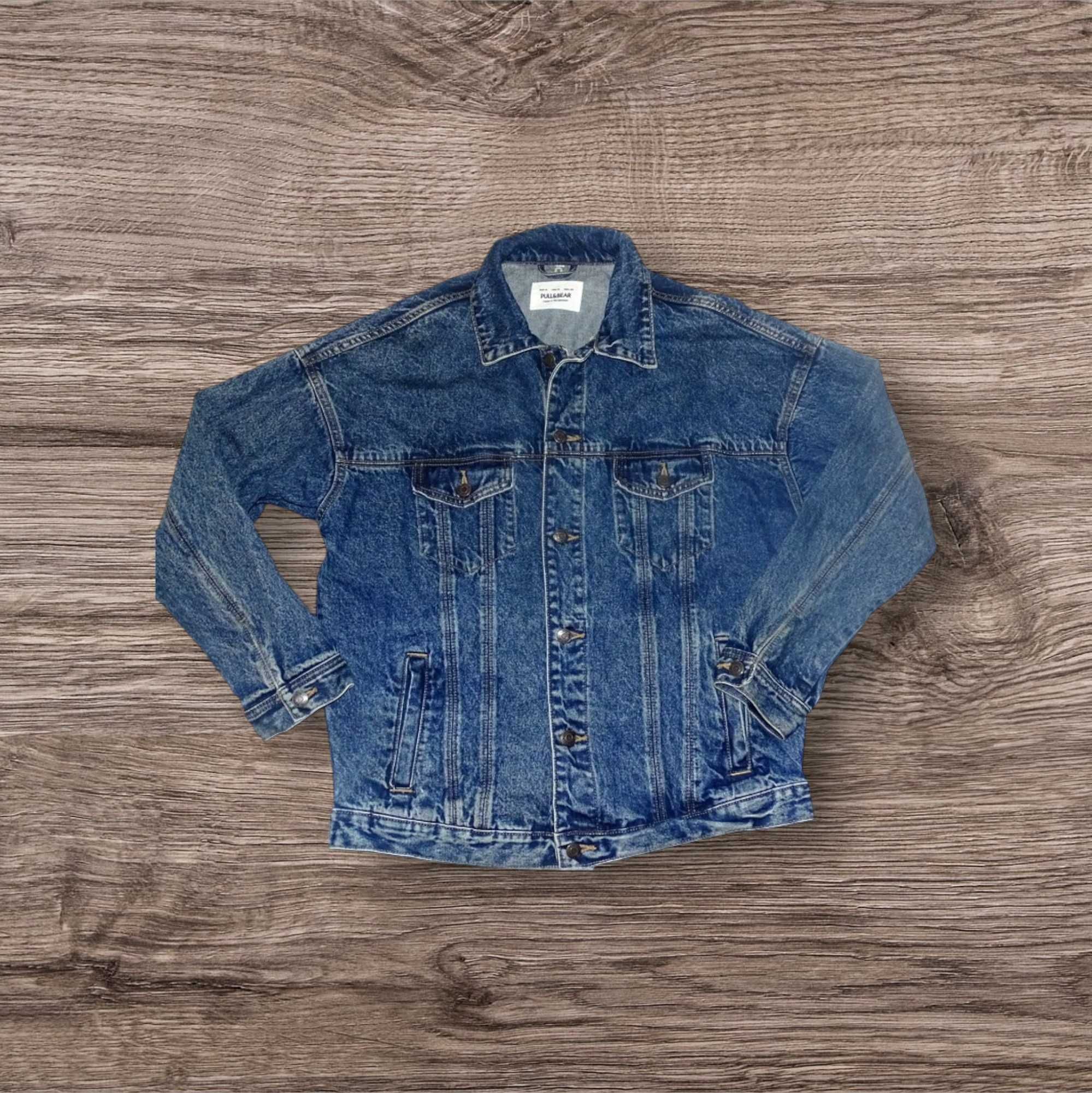 Kurtka jeansowa Pull & Bear M