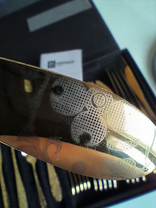 Набор столовых приборов Herdmar Santamarta Gold. Португалия.