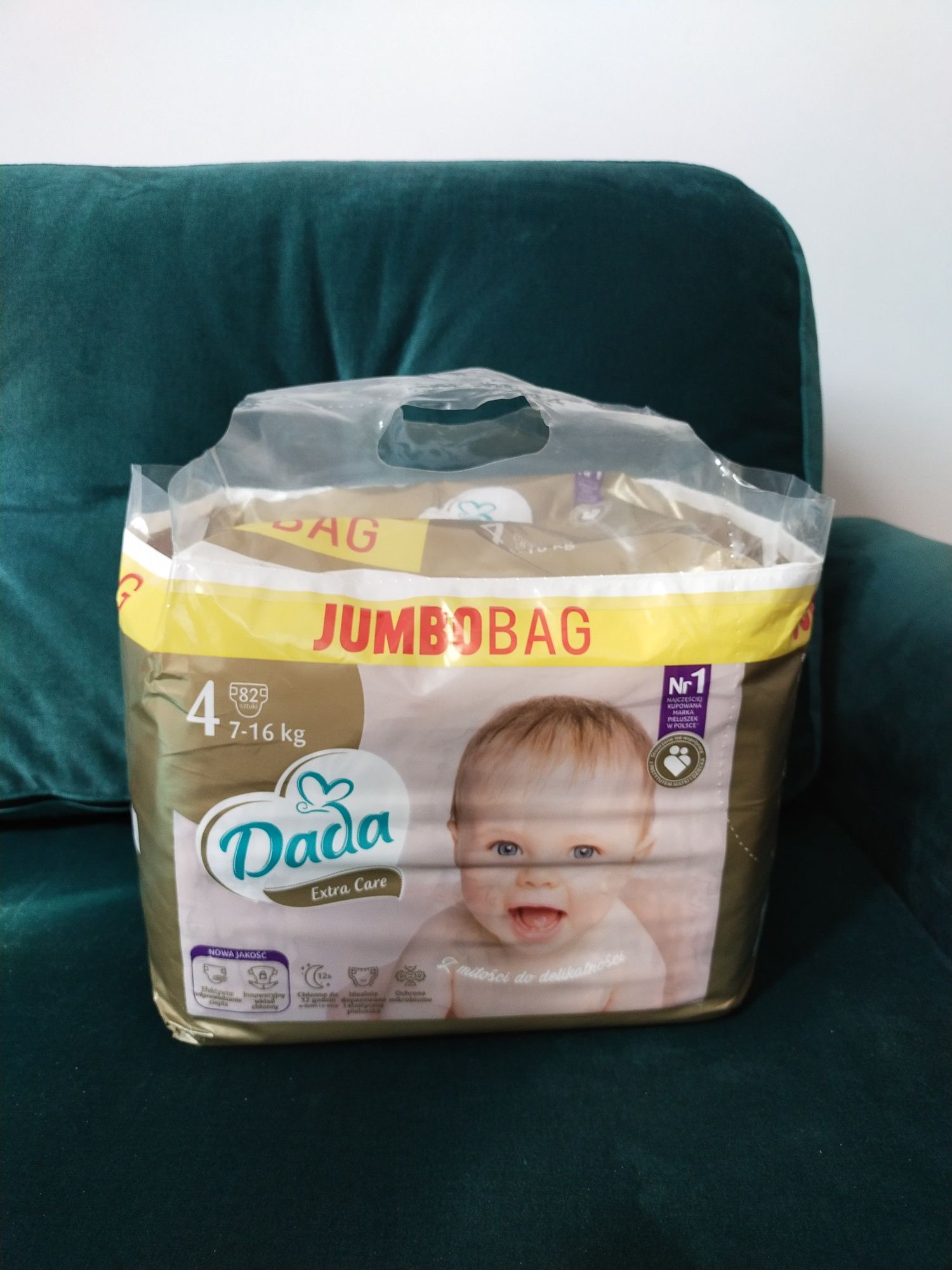 Pampersy DADA r.4 jumbobag