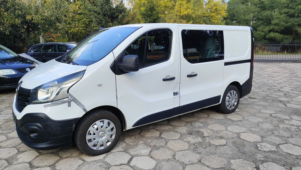 Renault Trafic 3 1.6(120ps) 2019r brygadówka,6osób, import Austria