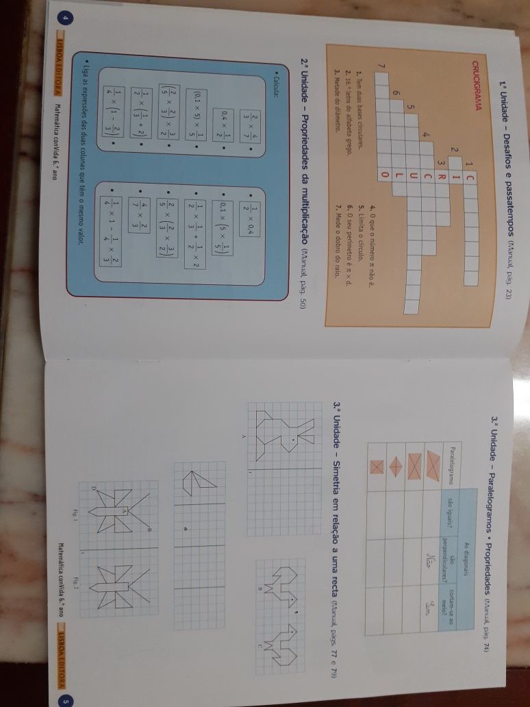 Manual Matemática convida 6º ano