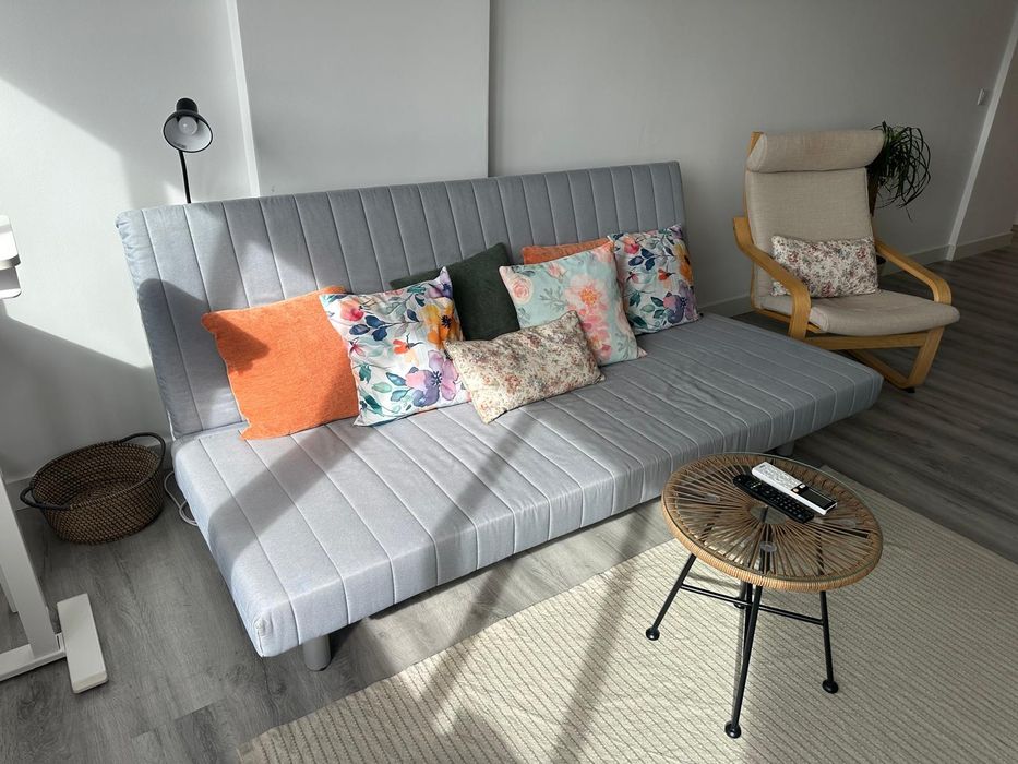 Sofá cama cinza - Paço de Arcos