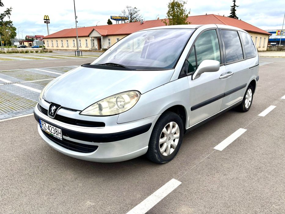 Peugeot 807 > 2.0 Benzyna + LPG > 2004 > 7-osobowy > Klima > Pakowny