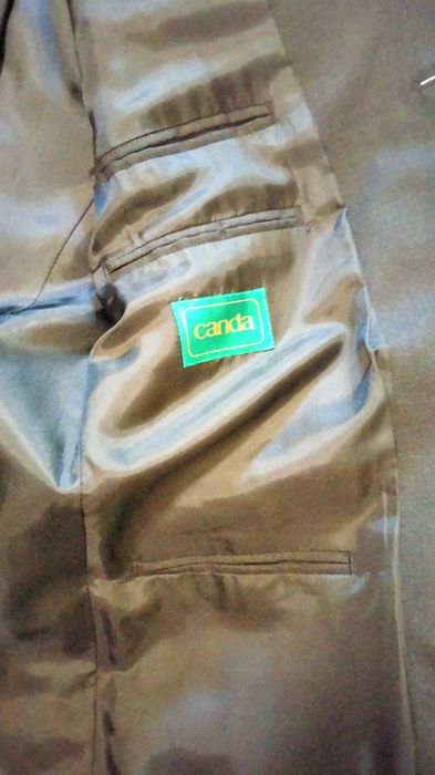 Fato de homem cinzento escuro T48