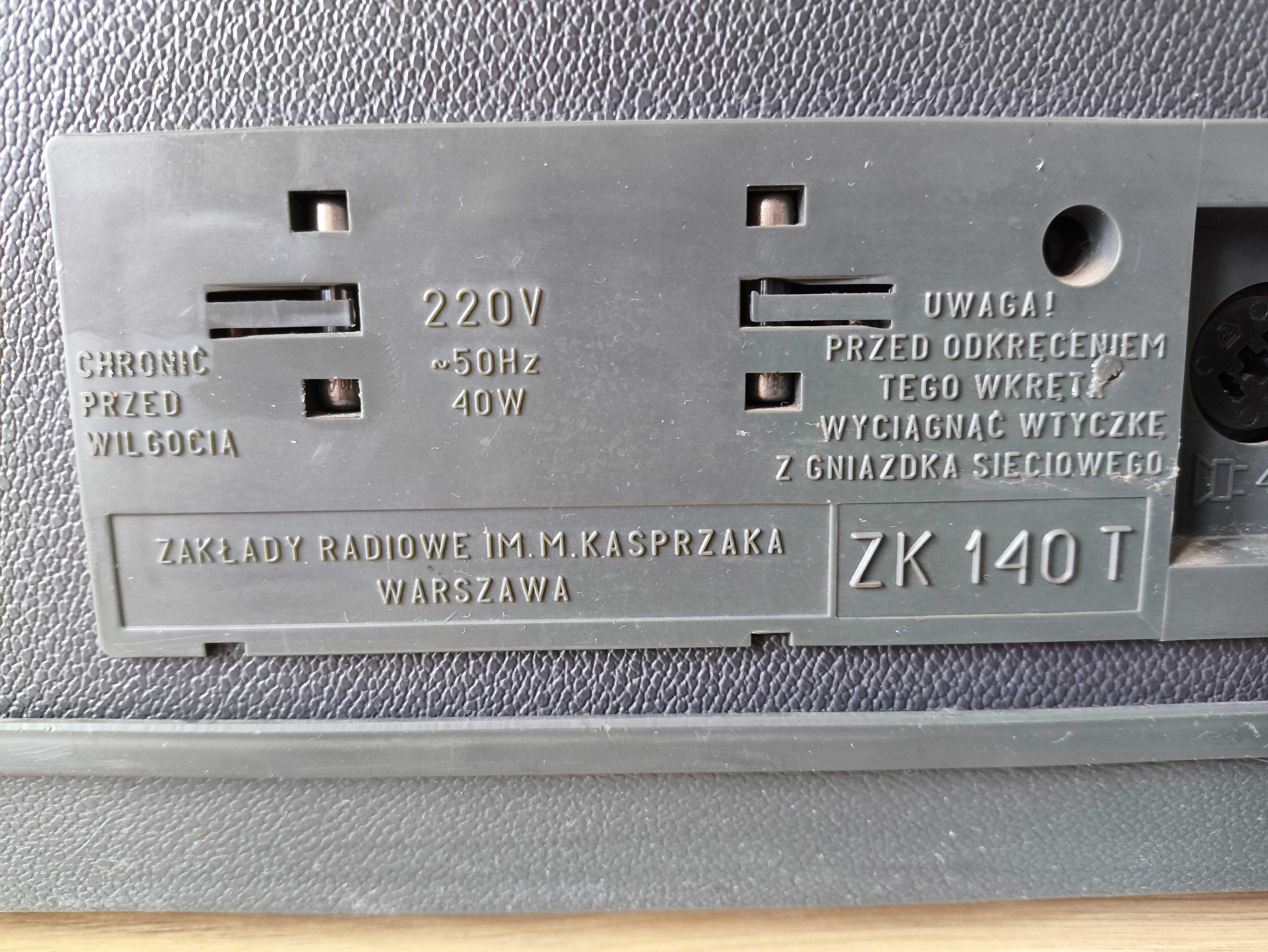 Magnetofon szpulowy ZK-140T