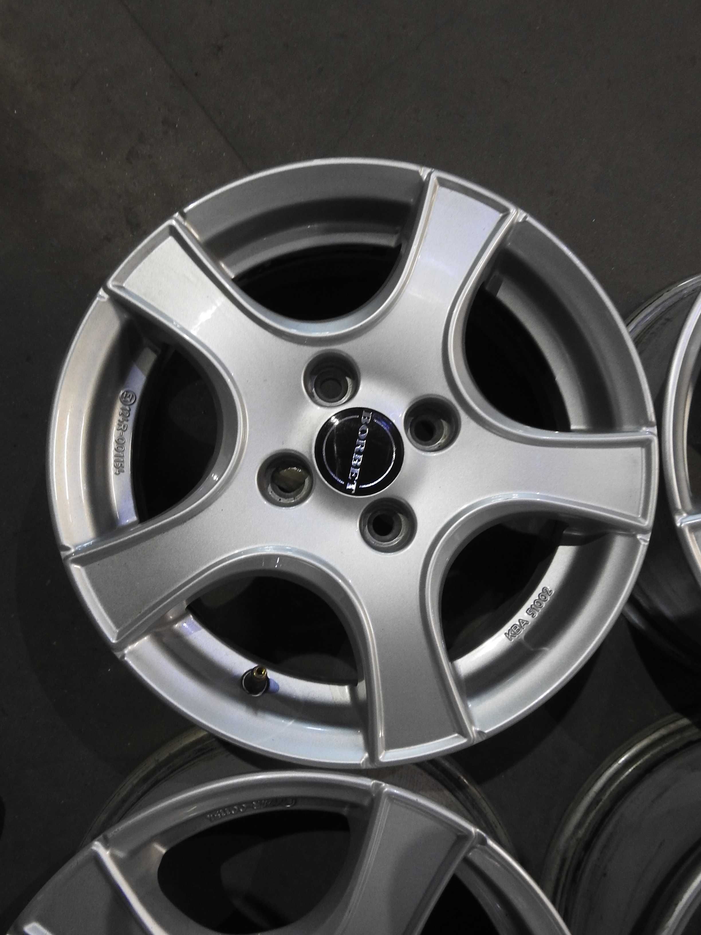 4x Alu 14'' 4x100 5,5J ET39 Piasta 56,6mm  OPEL Chevroletn JAK NOWE