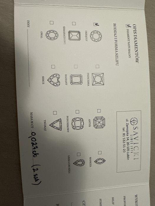 Pierścionek zaręczynowy z rubinem Savicki