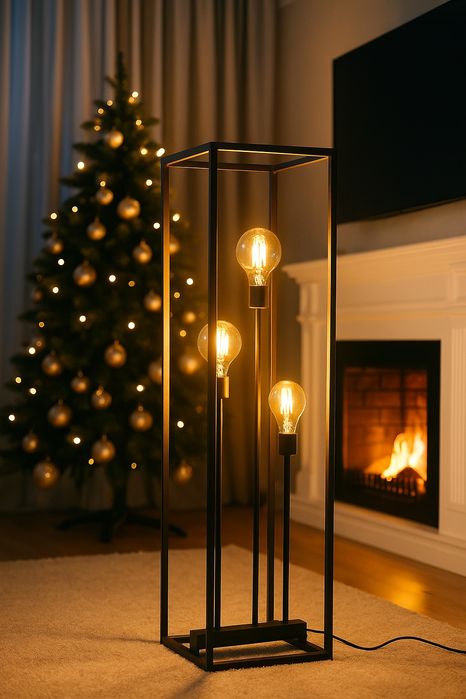 Lampa stojąca w stylu loft