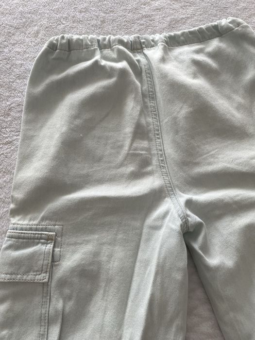 Calça cargo azul claro da ZARA