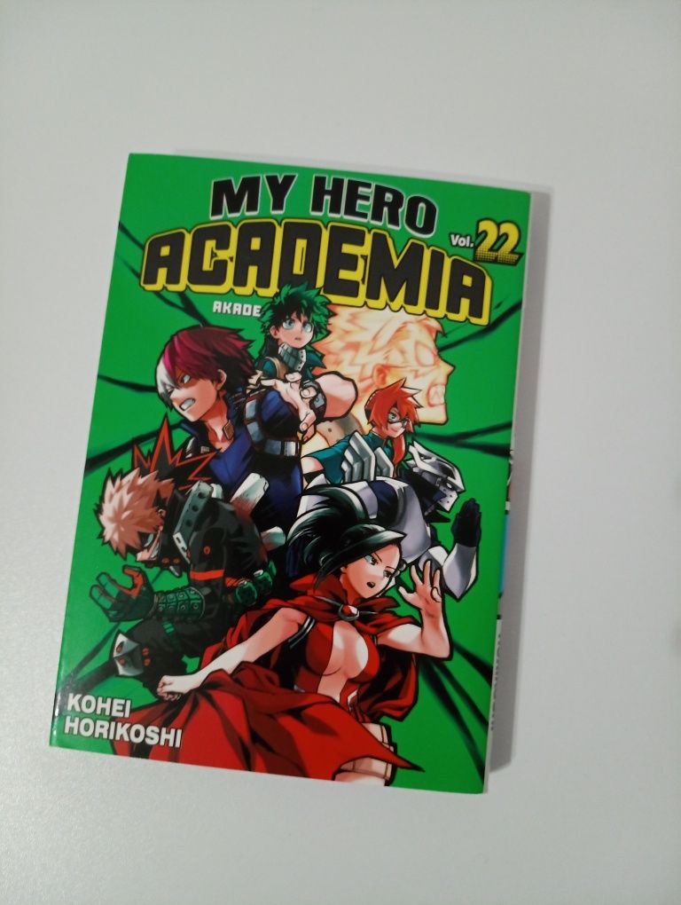"My hero academia" tom 22