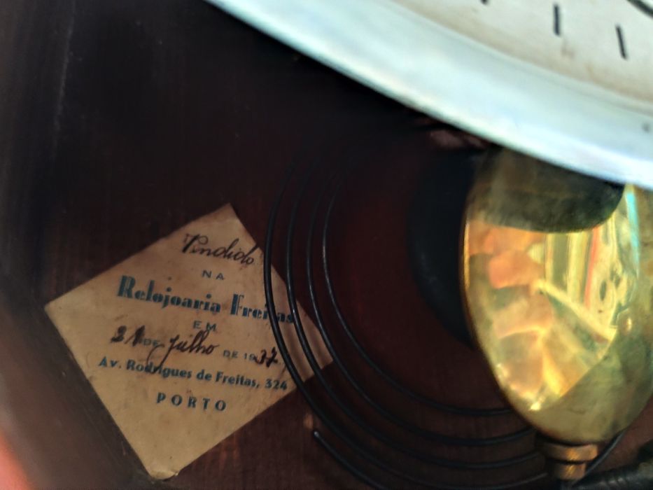 Relógio de parede Reguladora modelo Porto