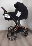 Cybex Priam 4.0 2w1  Deep black/ Stardust black rose gold