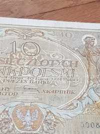 10 złotych 1926 ROK! Banknot