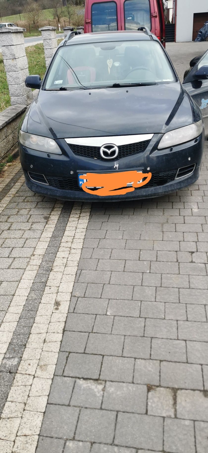 Mazda 6 2.0d 05 części lampa, reflektor przedni xenon lewa prawa