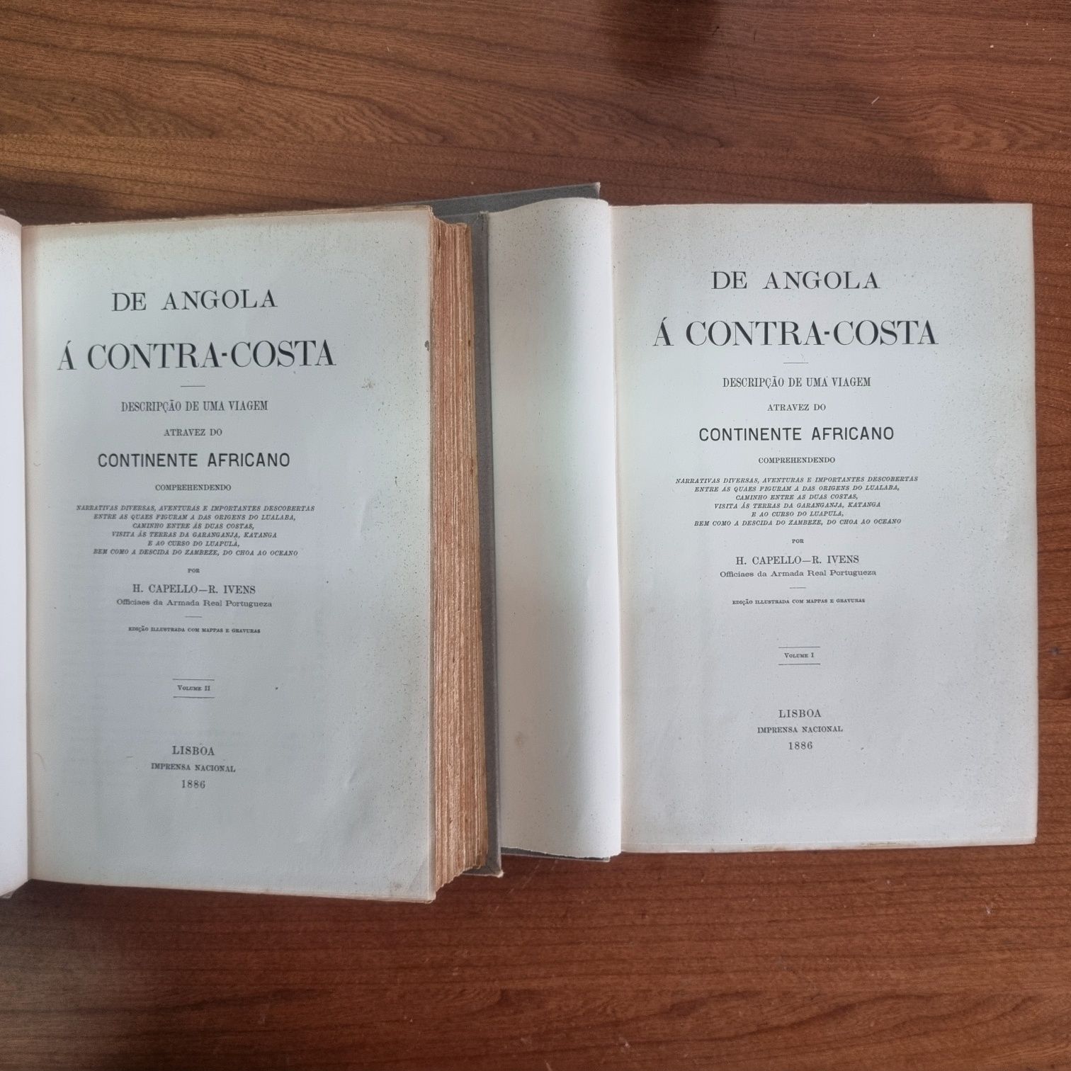 De Angola à Contra Costa. Primeira Edição