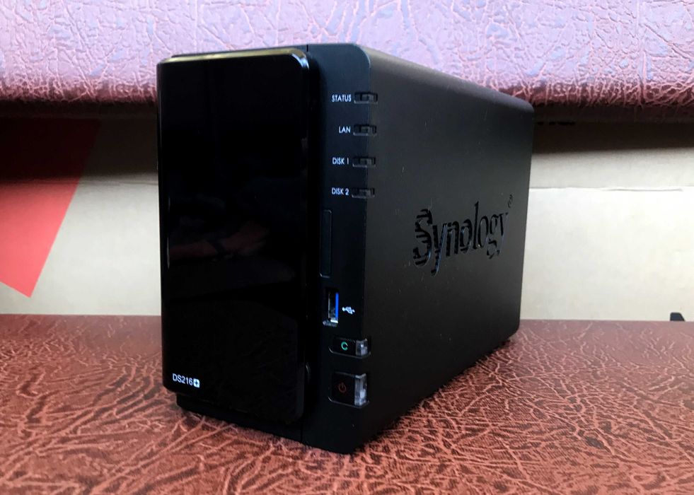 Мережевий накопичувач Synology DS216+ | NAS сервер