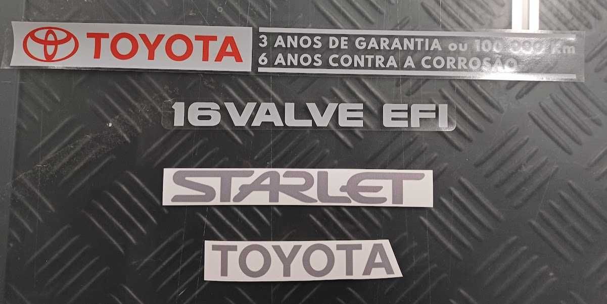 Autocolantes Toyota Starlet EP91