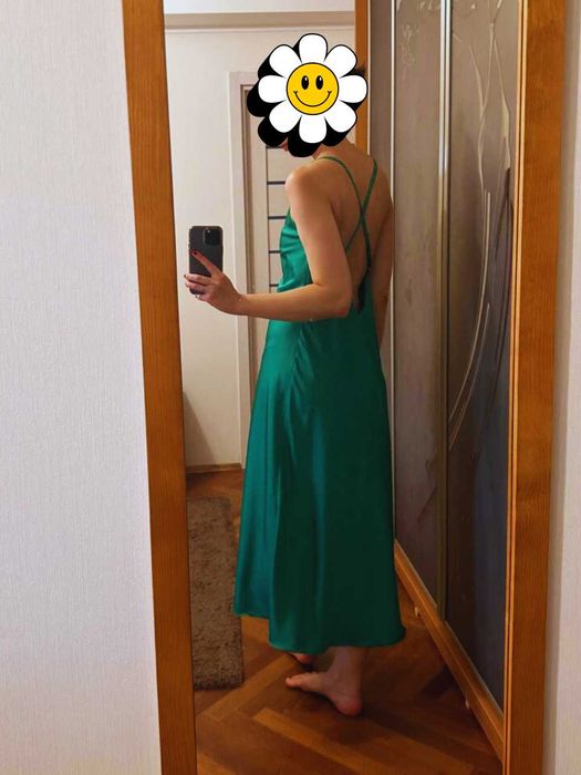 Сукня-комбінація кольору, максі, нова