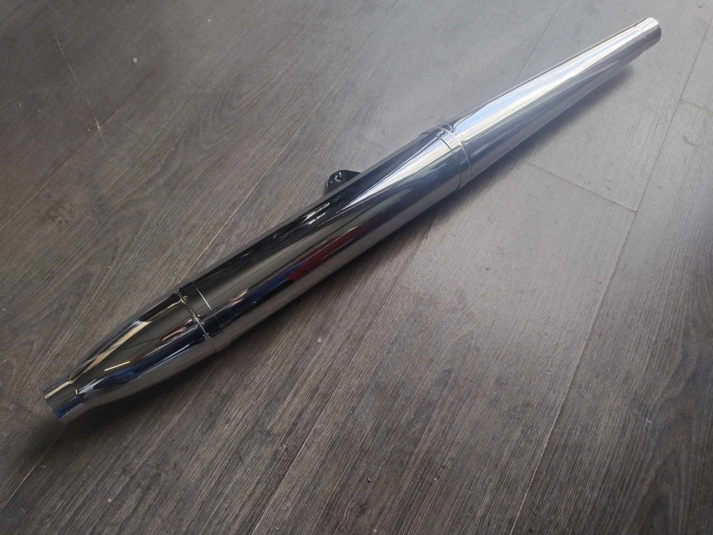 SHL m06 wfm m06 tłumik wydech cygaro chrom bdb