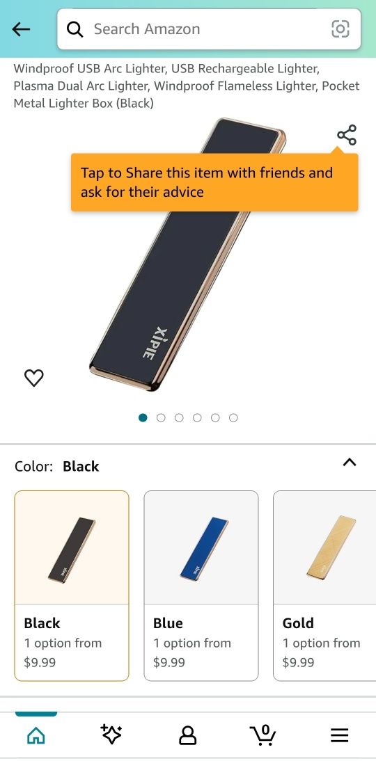 Xipie Zapalniczka Elektryczna Indukcyjna Nowa Exclusive Amazon 10$