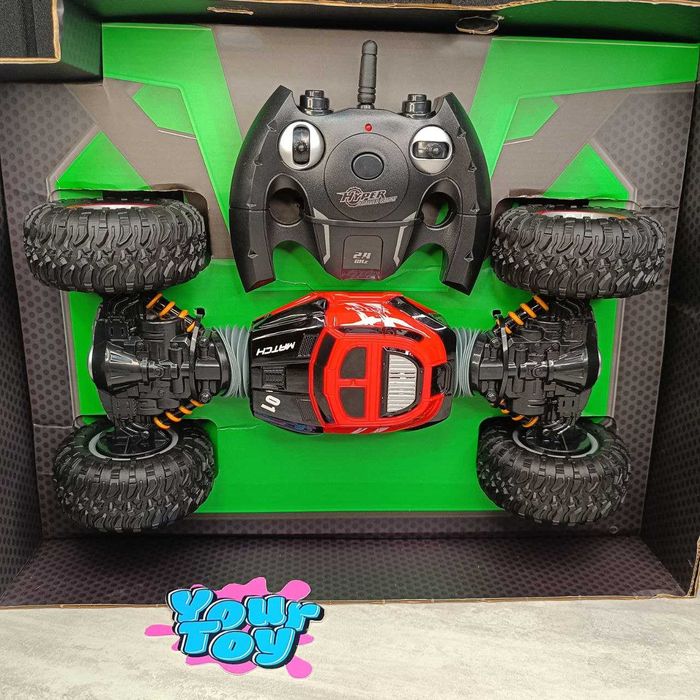 Большая Трюковая Машинка Перевертыш 1:18 на Радиоуправлении